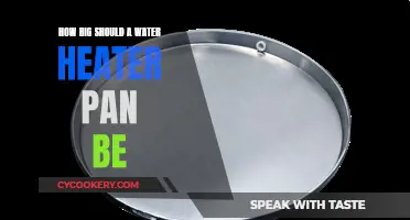 Water Heater Pan: Choosing the Right Size