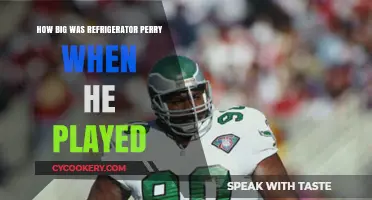 Refrigerator Perry's Size: Unveiling the NFL Legend's Impressive Stature
