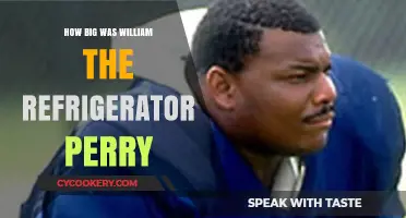 William 'The Refrigerator' Perry's Impressive Size and NFL Legacy