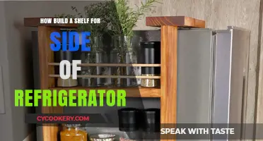DIY Refrigerator Side Shelf: Maximize Space with Easy Steps
