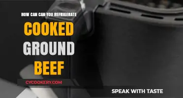 Refrigerating Cooked Ground Beef: Tips for Safe and Fresh Storage