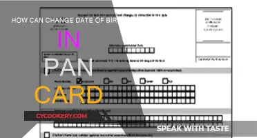 Update Your PAN Card Date of Birth Easily