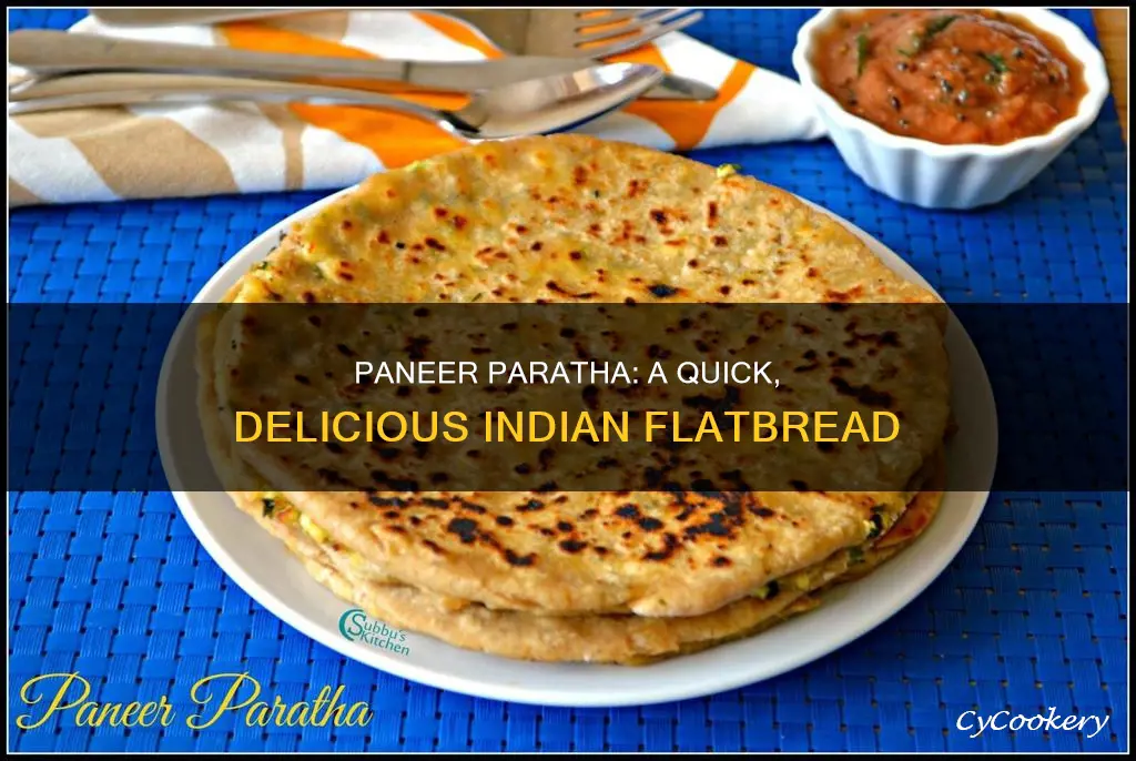 how can cook paneer paratha