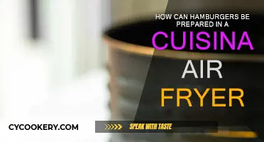 Air-Frying Hamburgers: Cuisinart Style