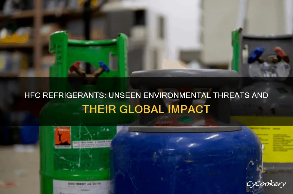 how can hfc refrigerants damage the environment