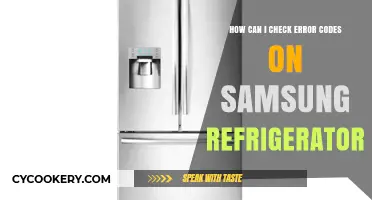 Troubleshooting Samsung Refrigerator Error Codes: A Quick Guide to Check