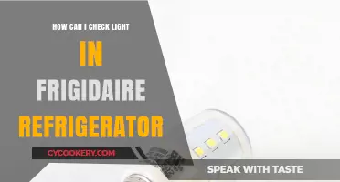 How to Check and Fix Lighting in Frigidaire Refrigerators