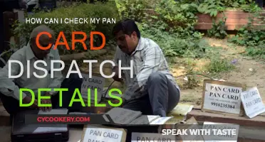 Track Your PAN Card: Dispatch Details
