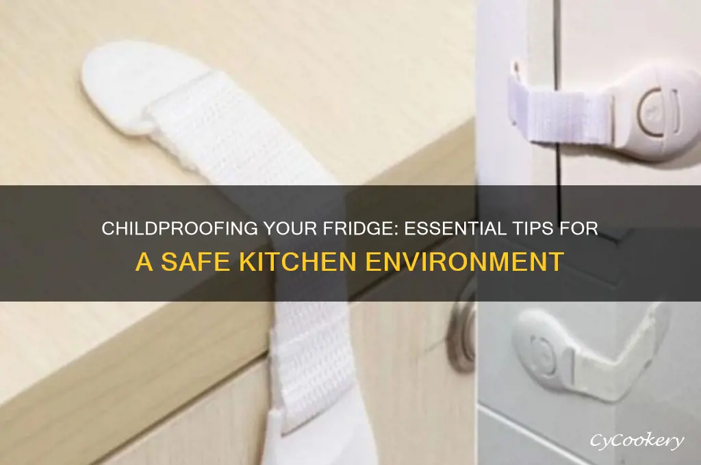 how can i childproof my refrigerator