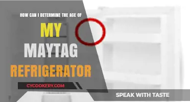 How to Determine the Age of Your Maytag Refrigerator Easily