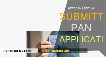 Edit Your PAN Application: Simple Steps to Follow