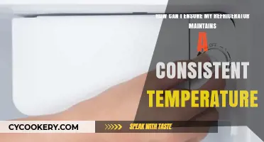 Maintain Optimal Cooling: Tips for Consistent Refrigerator Temperature Control