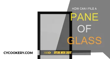 The Perfect Finish: Filing Glass Panes Smoothly