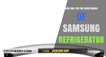 Easy DIY Fix for Samsung Refrigerator Door Handle Issues