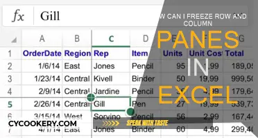 Freeze Panes in Excel: Locking Rows and Columns