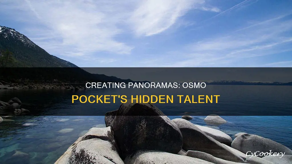 how can I get a 360x180 pano out of osmo