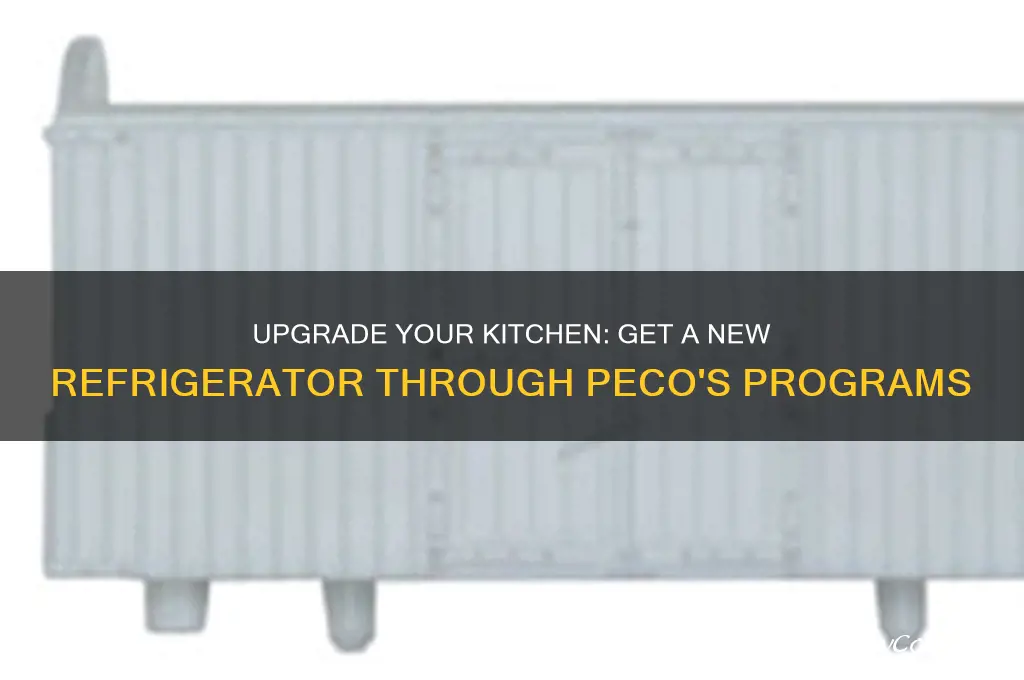how can i get a new refrigerator from peco
