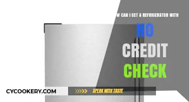 Get a Refrigerator Now: No Credit Check Options Available