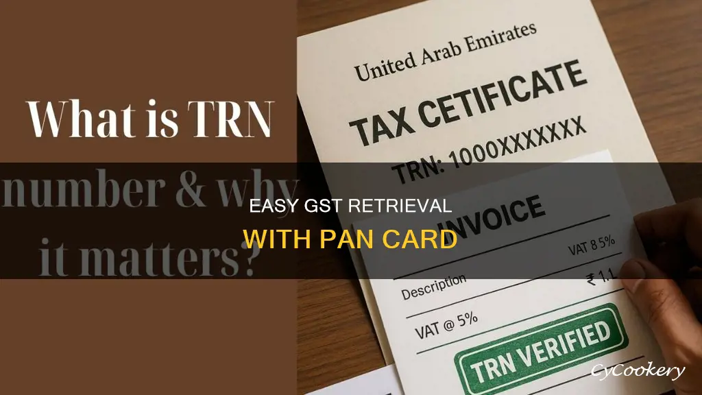 how can I get gst number from pan number