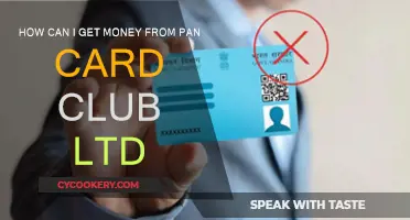 Get Money from Pan Card Club Ltd