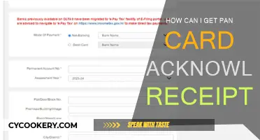 Get Your PAN Card Receipt: Quick and Easy Steps
