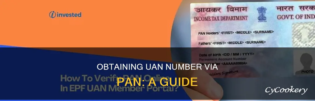 how can I get uan number from pan number