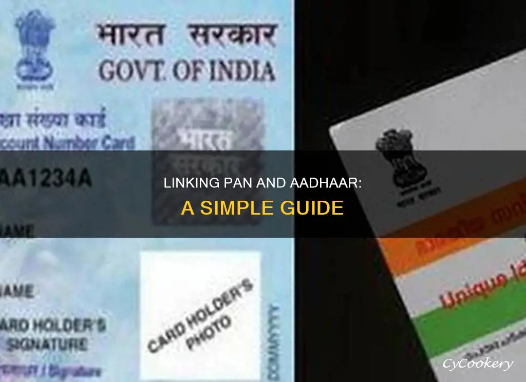how can I link my pan with aadhar