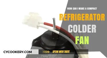 Boost Your Compact Fridge's Cooling: DIY Colder Fan Upgrade Guide