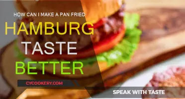 Unlocking the Secret to a Tastier Pan-Fried Burger