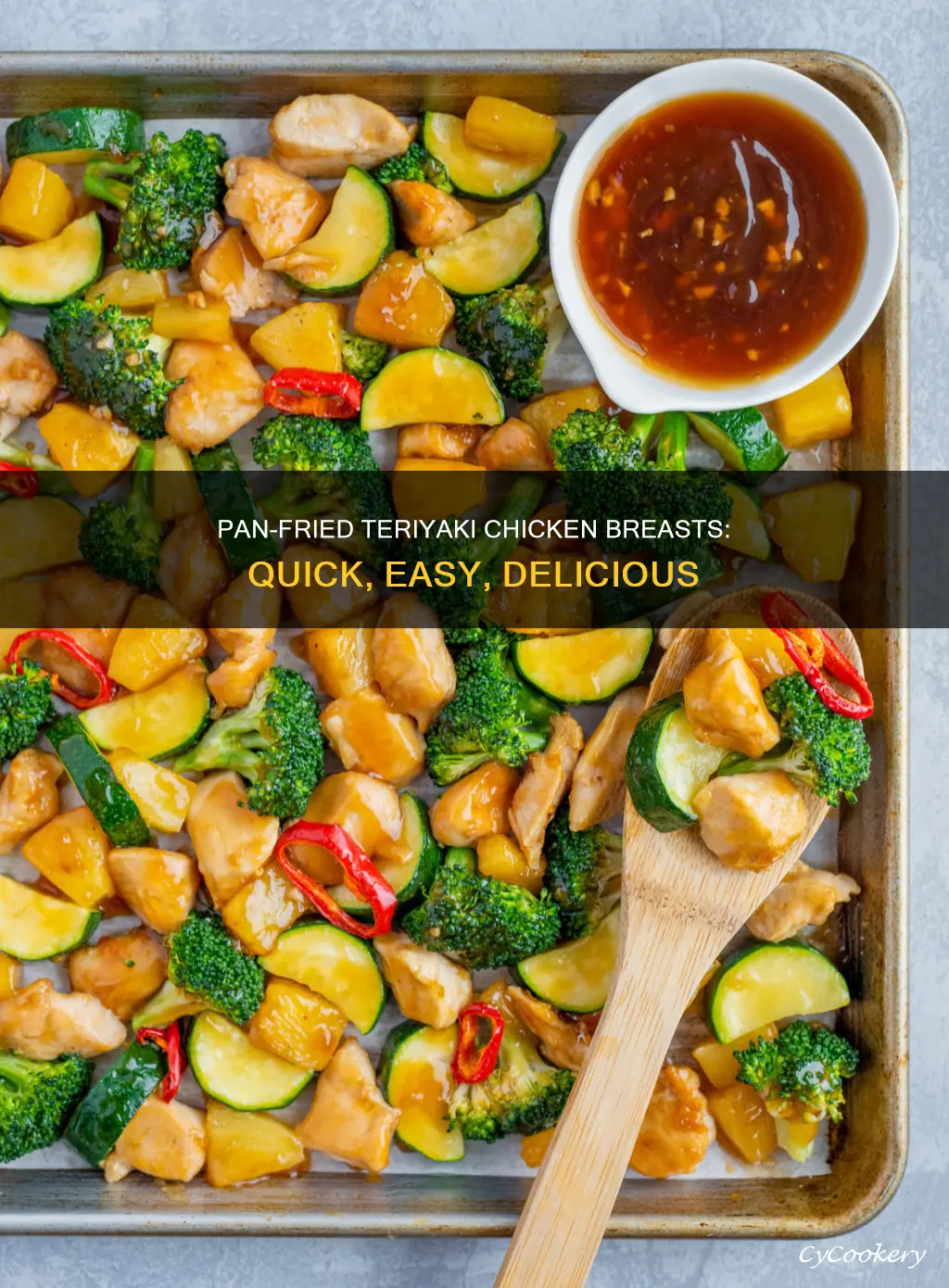 how can I make chicken breast teriyaki on pan