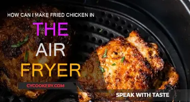 Air-Fried Chicken: A Quick, Crispy Delight