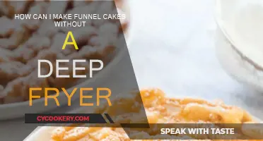 Making Funnel Cakes: Deep Fryer Alternatives