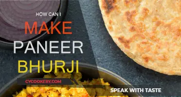 Delicious Paneer Bhurji: Quick, Easy, Spicy