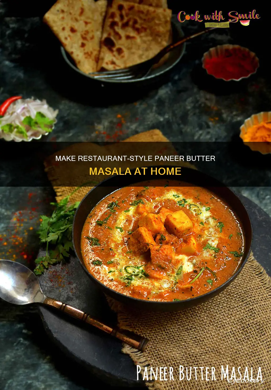 how can I make paneer butter masala at home