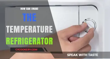 Mastering Refrigerator Temperature Control: Simple Steps for Optimal Cooling