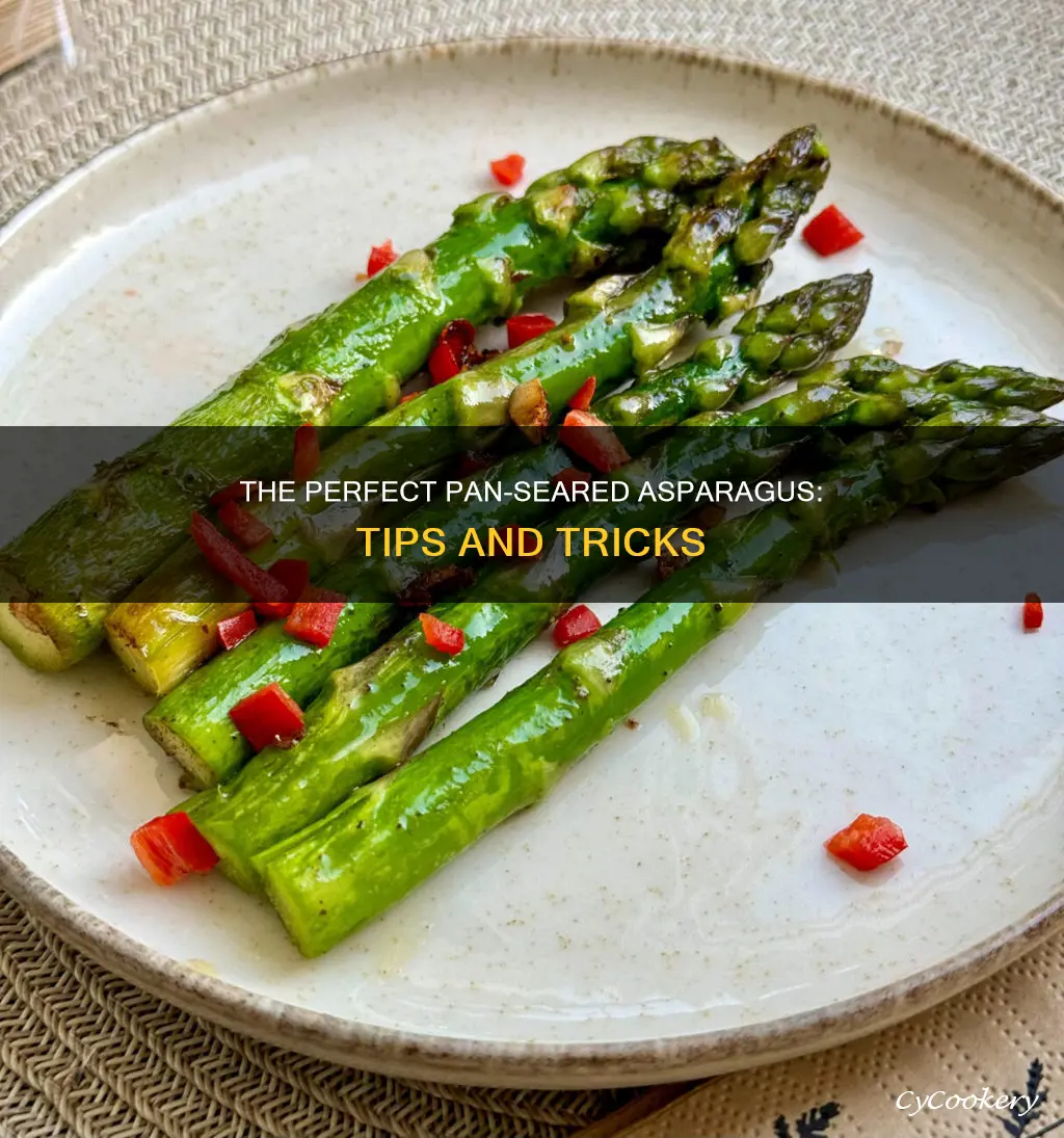 how can I pan sautee asparagus