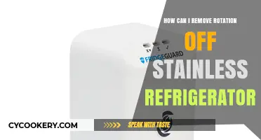 Easy Steps to Disable Rotation on Your Stainless Steel Fridge