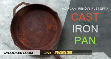 Cast Iron Pan: Removing Rust, Restoring Shine
