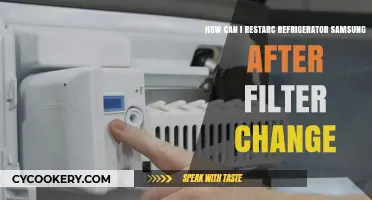 Restarting Your Samsung Fridge Post-Filter Change: A Simple Guide