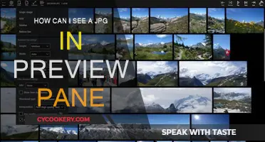 Preview Pane: View JPGs Without Opening