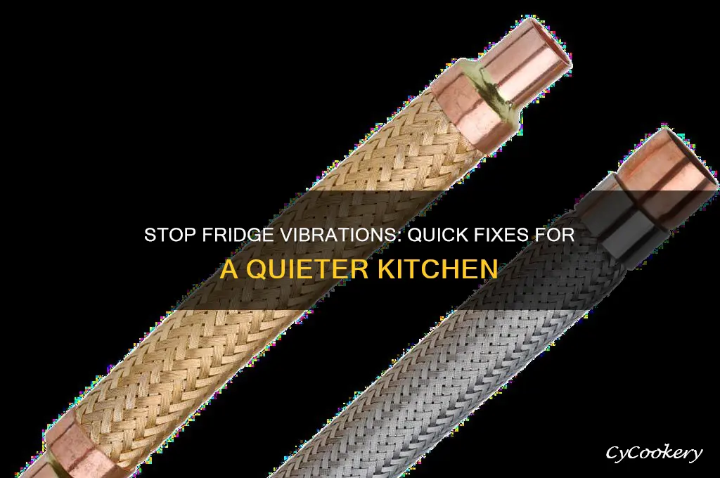 how can i stop my refrigerator from vibrating