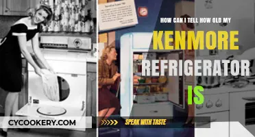 Determining Your Kenmore Refrigerator's Age: A Simple Guide