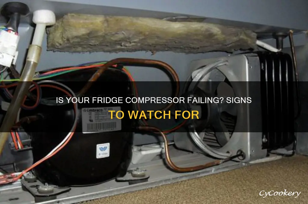 how can i tell if my refrigerator compressor is bad