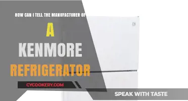 Identifying the Manufacturer of Your Kenmore Refrigerator: A Simple Guide