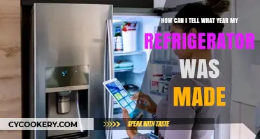 How to Determine the Manufacturing Year of Your Refrigerator