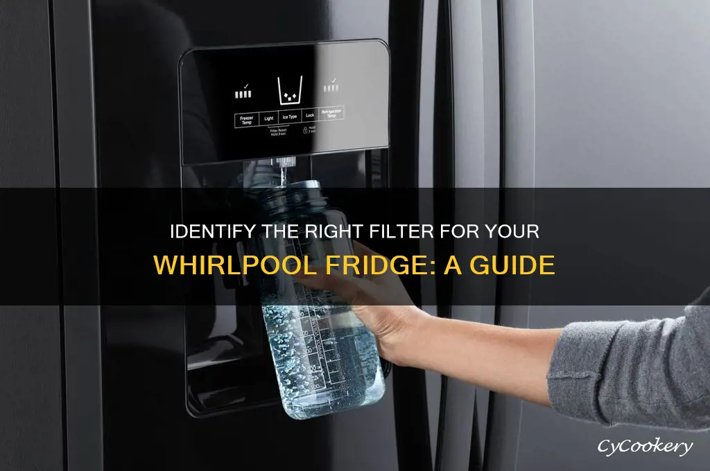 how can i tell which filter my whirlpool refrigerator takes