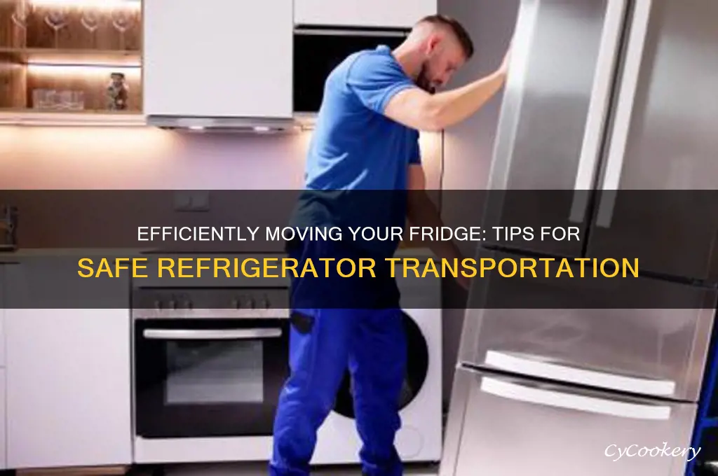 how can i transport a refrigerator