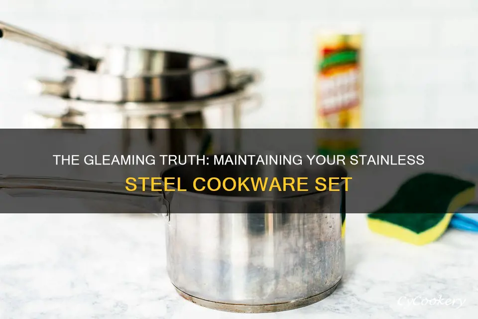 how can keep and maintain your stainless steel cookware set