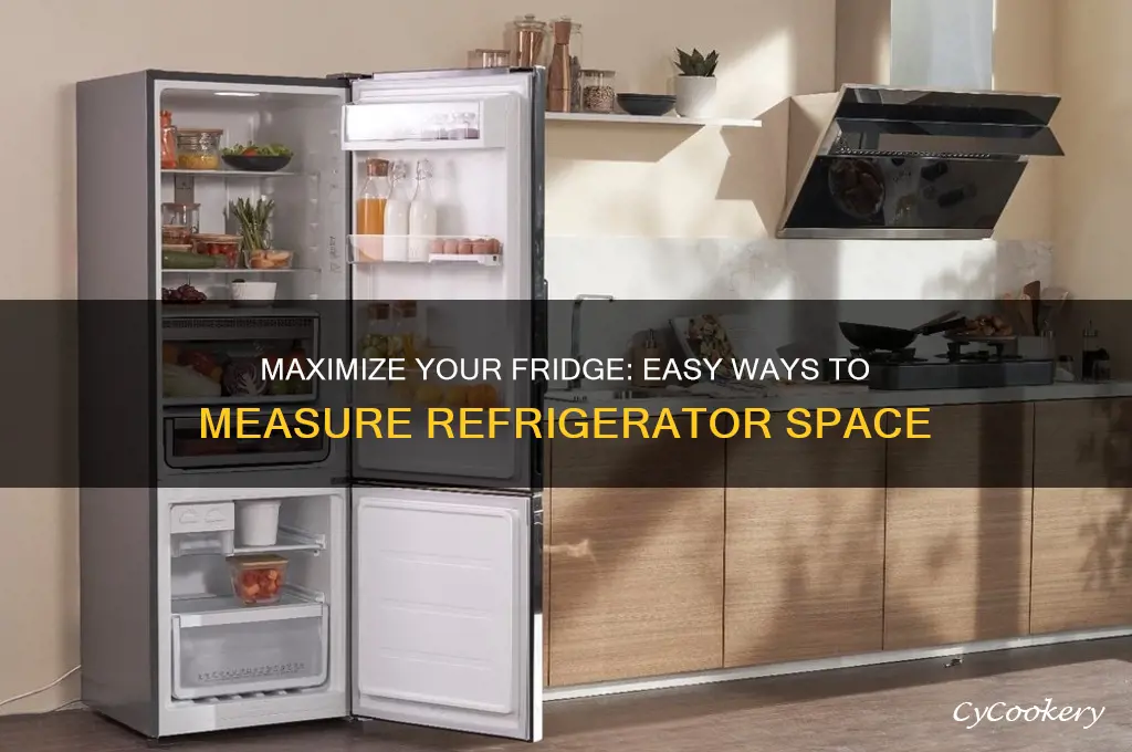 how can measure my refrigerator space