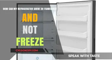 Why Your Fridge Shows 20°F Without Freezing: Explained